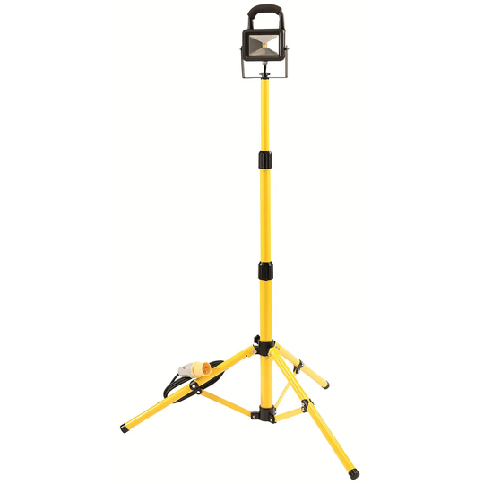 Draper 10W 110V COB LED Work Light with Tripod - 700 Lumens
