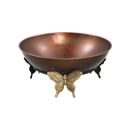 Tubbs Aluminum Abstract Decorative Bowl
