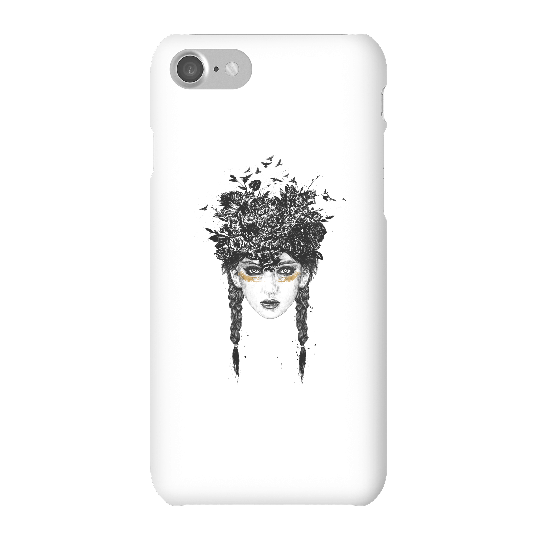 Balazs Solti Native Girl Phone Case for iPhone and Android - iPhone 7 - Snap Case - Gloss