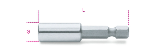 Beta Tools 882 M1 1/4" Hex Magnetic Bit Holder | 008820006