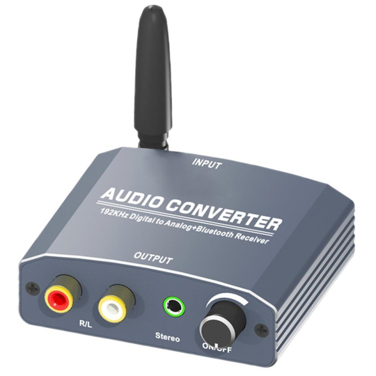 Ex-Pro Bluetooth Audio Adapter, HIFI Bluetooth Receiver, Bluetooth to Phono RCA
