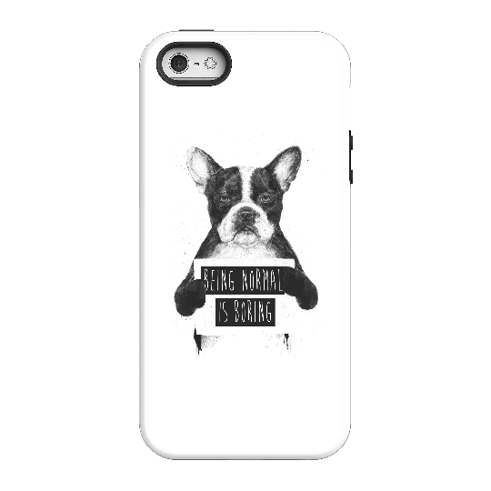 Balazs Solti Being Normal Is Boring Phone Case for iPhone and Android - iPhone 5/5s - Tough Case - Gloss