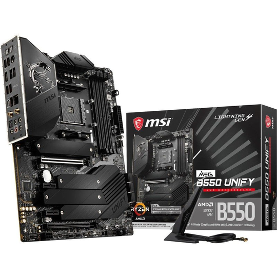 MSI MEG B550 UNIFY AMD Socket AM4 ATX Motherboard