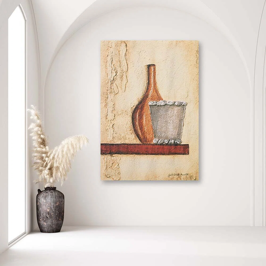 Canvas Print Still Life Brown