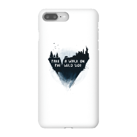 Balazs Solti Take A Walk On The Wild Side Phone Case for iPhone and Android - iPhone 8 Plus - Snap Case - Gloss