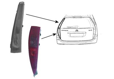 Tail Light LEFT 3127670107000 Origineel 3127670107000
