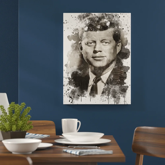 'John F. Kennedy JFK President' Graphic Art Print Poster