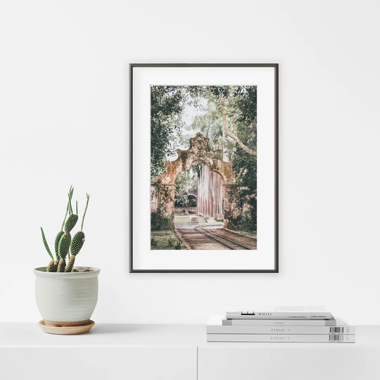 Hacienda San Pedro 1 - Picture Frame Photograph Print on Paper