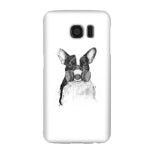 Balazs Solti Masked Bulldog Phone Case for iPhone and Android - Samsung S6 - Snap Case - Matte