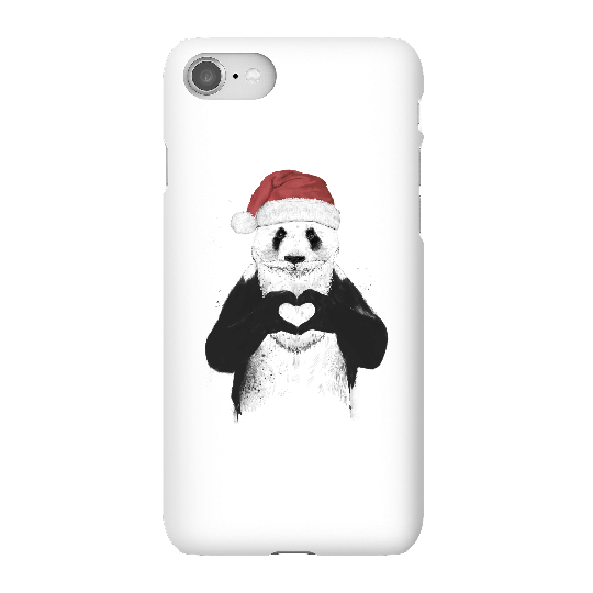 Balazs Solti Santa Bear Phone Case for iPhone and Android - iPhone 8 - Snap Case - Gloss