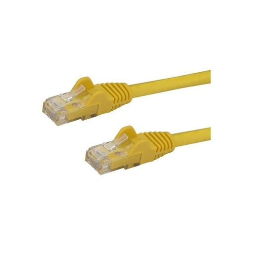 StarTech.com Cat6 Yellow Network Cables 5m
