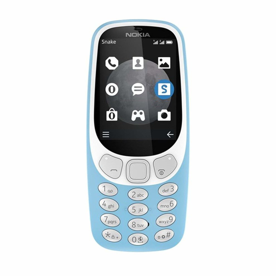 (Unlocked, Blue) Nokia 3310 Single Sim | 3G | 64MB | 64MB RAM