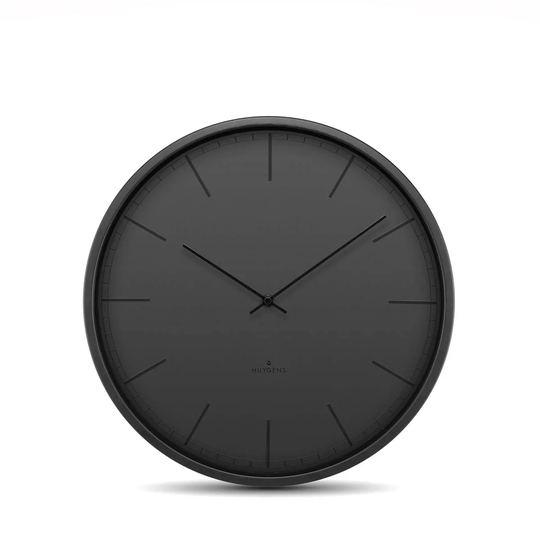 Huygens Tone Index Clock - Black/25Cm