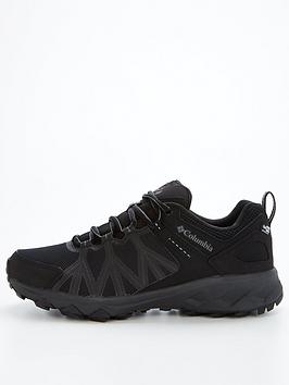 Columbia Peakfreak™ II Low OutDry™ Walking Shoes - Black/Black, Black/Black, Size 7, Men