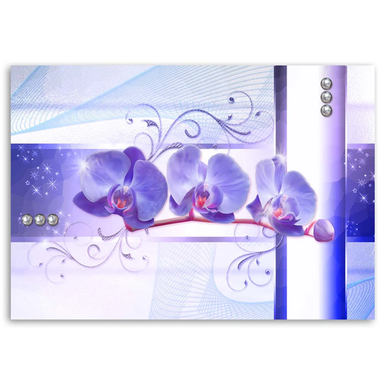 Canvas Print Purple Orchid Flower
