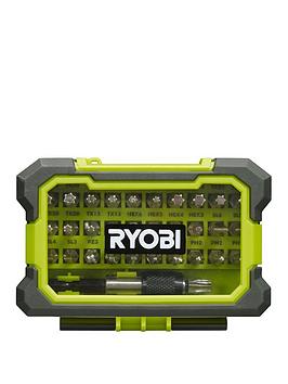 Ryobi Rak32Msd 32-Piece Screwdriver Bits &Amp; Accessory Set