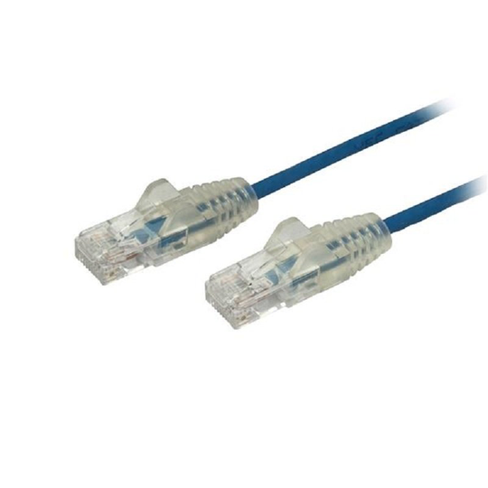 StarTech Slim CAT6 2.5m Blue Patch Cord Cable
