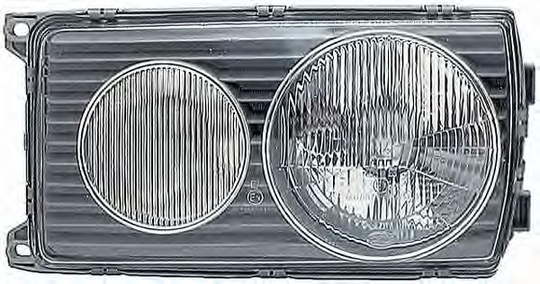 Headlight Lens 9ES117097-001 by Hella Left