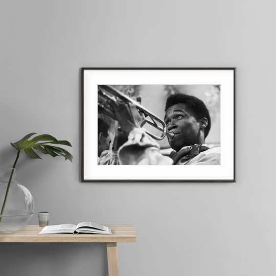 Jazz Musician - Picture Frame Photograph Print on Paper