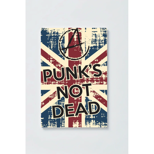 Punks Not Magnetic Wall Mounted Cork Board