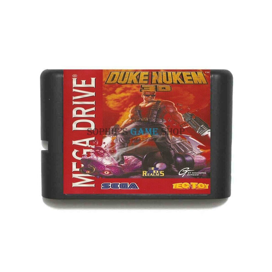 Duke Nukem 3D Game Cartridge Newest 16 bit Game Card For Sega Mega Dri
