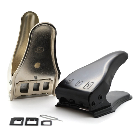 3 in 1 Universal Micro/Nano SIM Card Cutter For iPhone Mobile Phone & Adapters