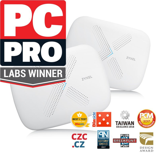 Zyxel WSQ50-EU0201F Multy X Tri-Band AC3000 Whole Home Wi-Fi Mesh System