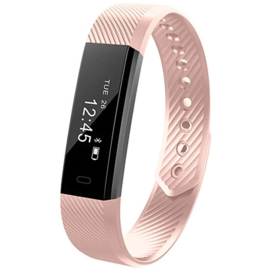 Aquarius AQ115HR Fitness Tracker with Heart Rate Monitor - Pink