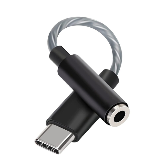 USB C to 3.5mm Jack Adapter, USB C Headphone Audio Jack Adapter Compatible with iPad Air 4, iPad Pro 2021,Galaxy S21, Note20...
