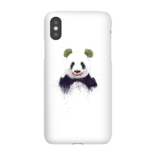 Balazs Solti Joker Panda Phone Case for iPhone and Android - iPhone X - Snap Case - Gloss