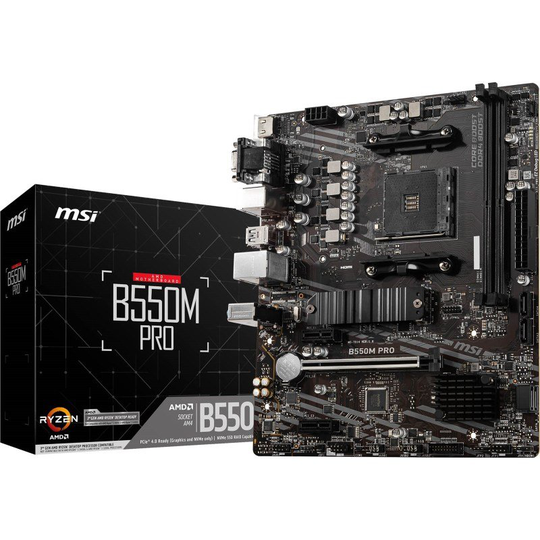 MSI B550M PRO mATX Motherboard
