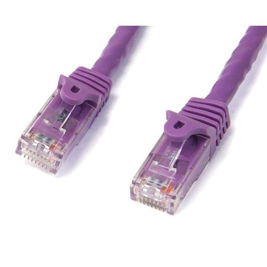 StarTech 2m Purple Gigabit Snagless Rj45 Utp Cat6 Patch Cable - 2 M Patch Cord