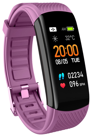 Nuband Flash Pro Fitness Tracker - Plum