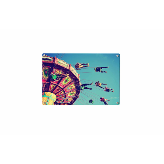 Carousel Magnetic Wall Mounted Photo Memo Board