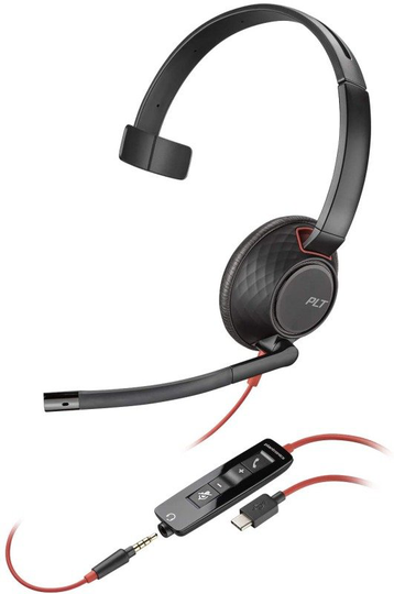 Poly Blackwire 5210 USB-A Mono Headset