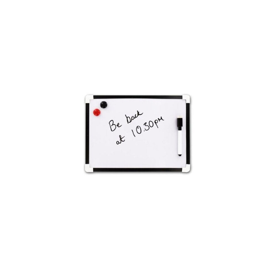 A4 Size Whiteboard With Pen Eraser & 2 Magnets For Lists Notes Reminders Hanging