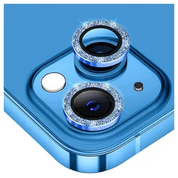 Hat Prince Glitter iPhone 14/14 Plus Camera Lens Protector - Blue