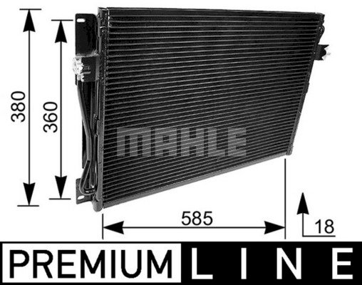 Condenser Air Conditioning 8FC351036-091 by BEHR