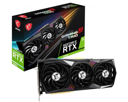 MSI GeForce RTX 3080 GAMING Z TRIO 12GB LHR Graphics Card