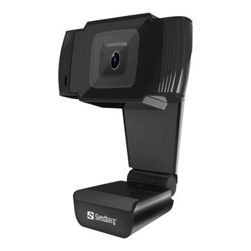 Sandberg Saver USB Webcam - 640 x 480 - Black