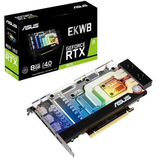 ASUS GeForce RTX 3070 EKWB 8GB Ampere Graphics Card