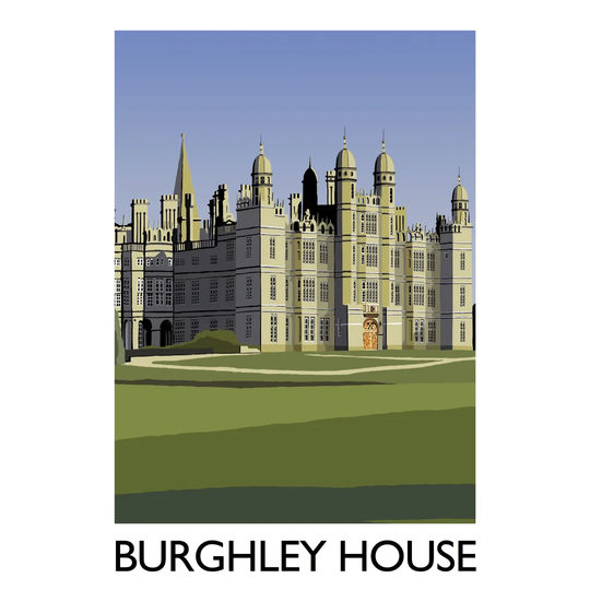 Burghley House 1 by Richard O'Neil - Graphic Art Print on Paper