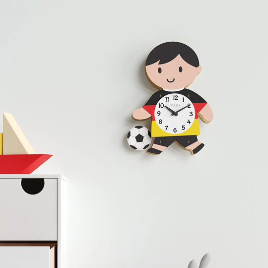 Soccer Silent Wall Clock