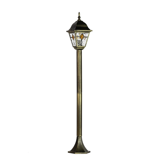 Baum 1-Light 103cm Post Light