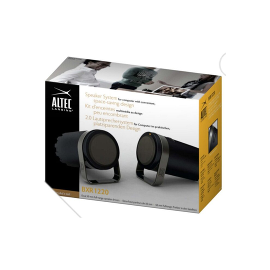Altec Lansing Speaker System BXR1220 Desktop PC Laptop Audio Music NEW