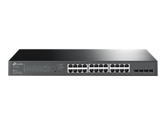 TP-Link JetStream TL-SG2428P 28-Port Gigabit Smart PoE Switch with 24-Port PoE+