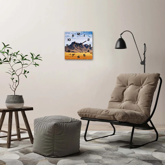 Rocks in Namibia Silent Wall Clock