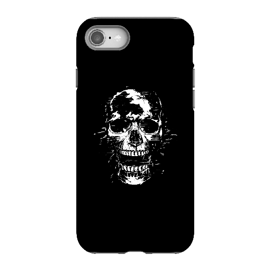 Balazs Solti Skull Phone Case for iPhone and Android - iPhone 8 - Tough Case - Matte