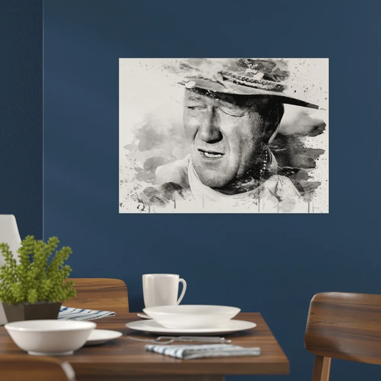'John Wayne' Graphic Art Print Poster