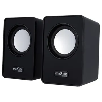Maxlife Home Office MXHS-01 Computer Speakers - 2x3W - Black